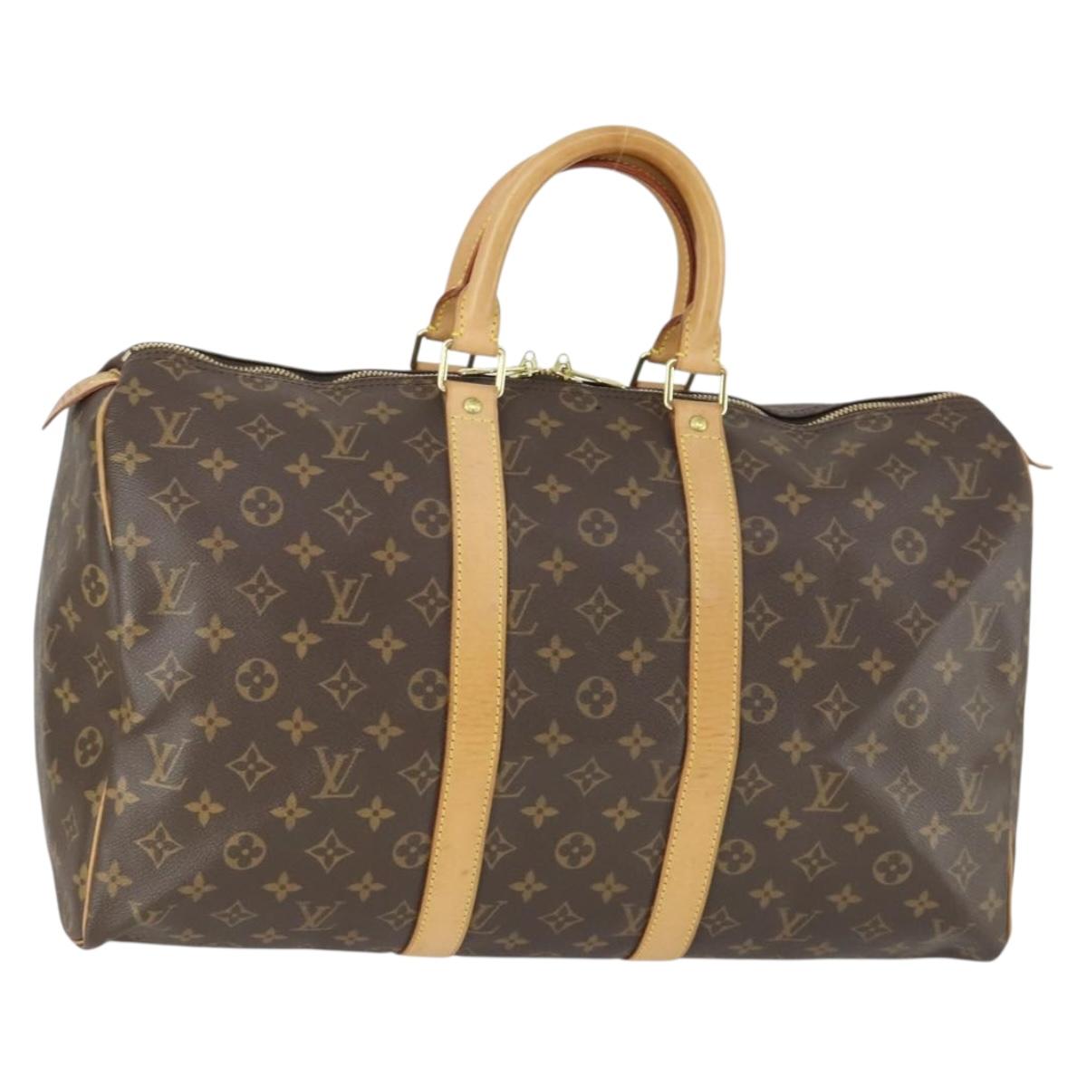 Louis Vuitton Keepall 45 Monogram Boston Bag Authentic mr1913 - photo 1