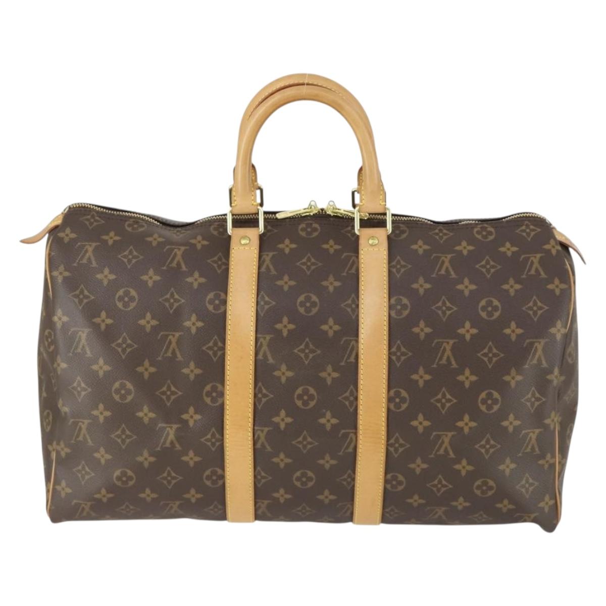 Louis Vuitton Keepall 45 Monogram Boston Bag Authentic mr1913 - photo 2