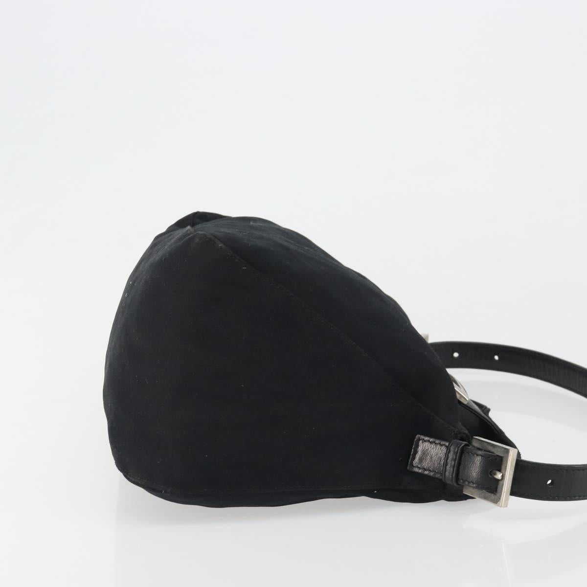 FENDI Hand Bag Cotone Nero Originale | Borsa a Mano Argento
