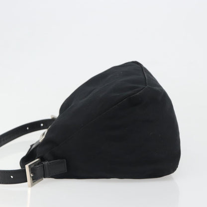 FENDI Hand Bag Cotone Nero Originale | Borsa a Mano Argento