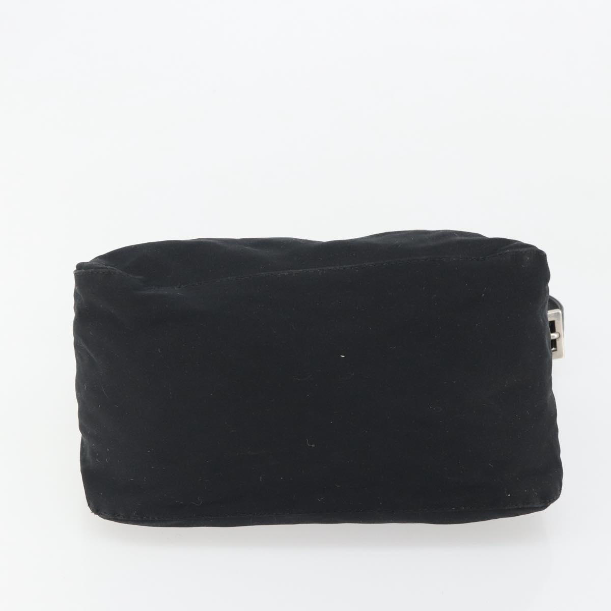 FENDI Hand Bag Cotone Nero Originale | Borsa a Mano Argento