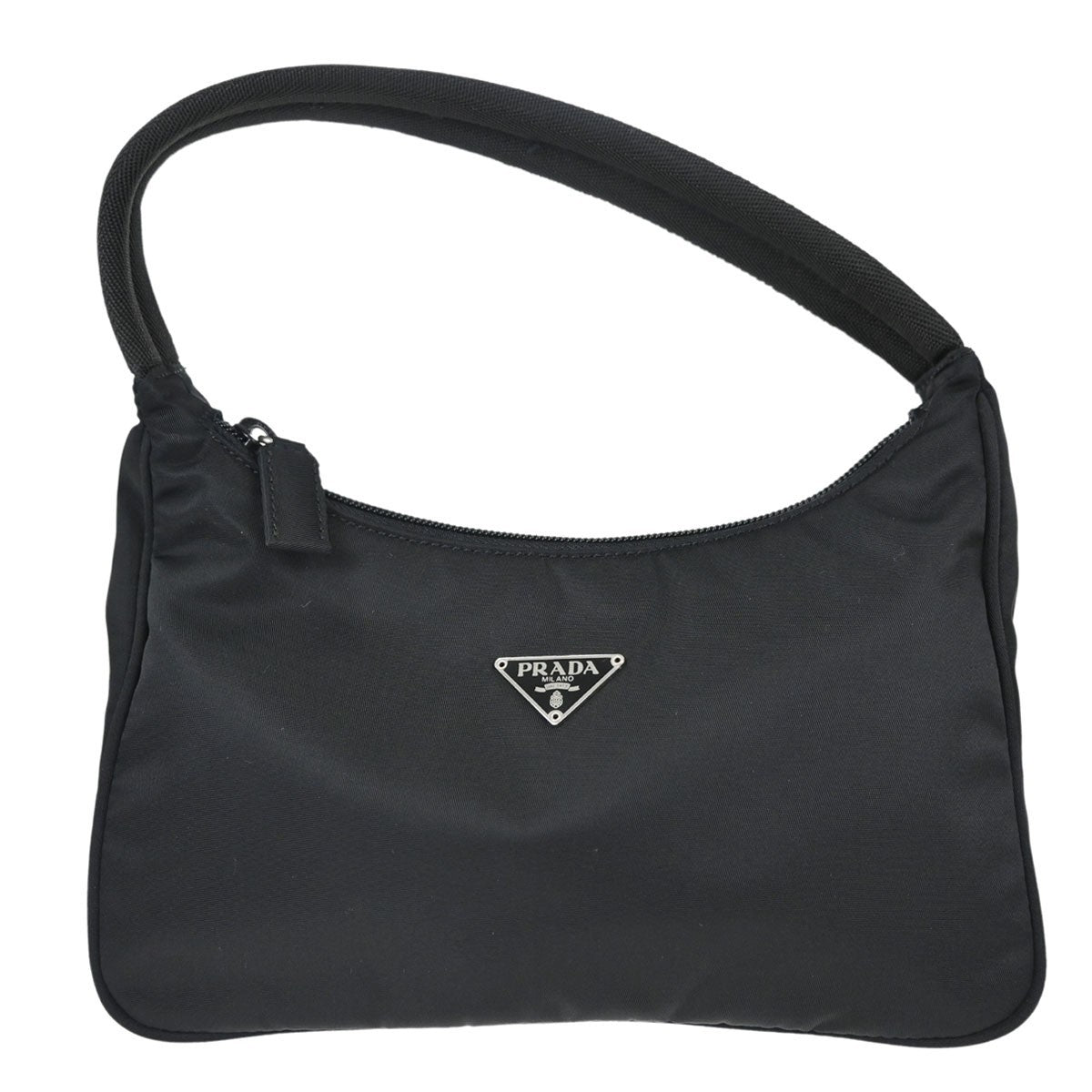 Prada Borsa a mano in Nylon Nero Vintage