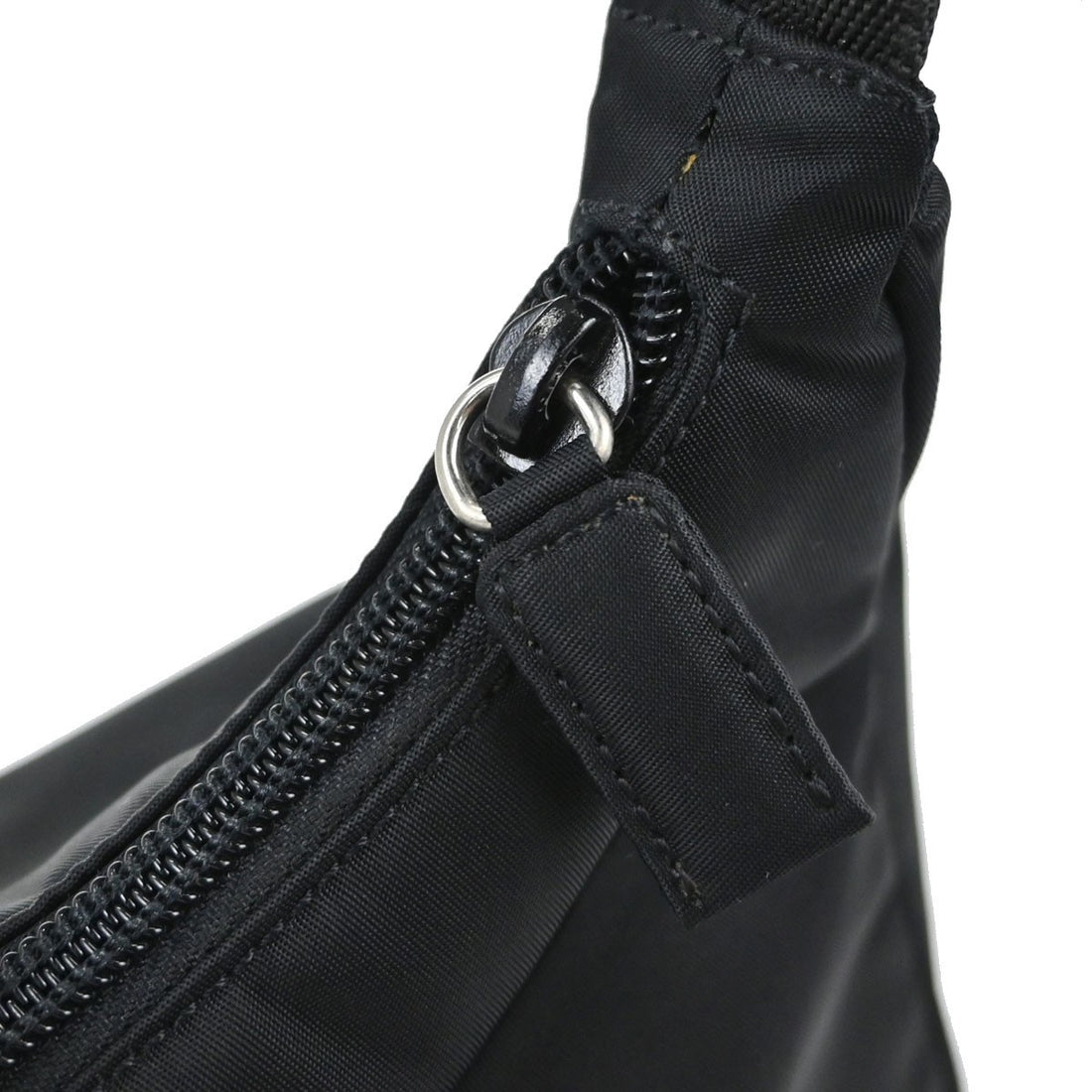 Prada Borsa a mano in Nylon Nero Vintage