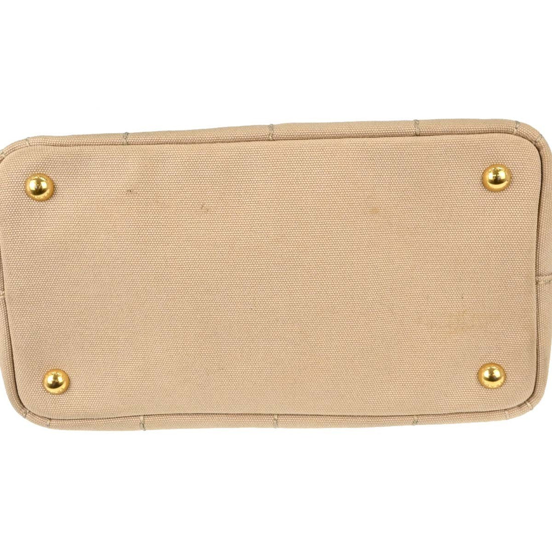 Prada Canapa Tote in Tela Beige Vintage
