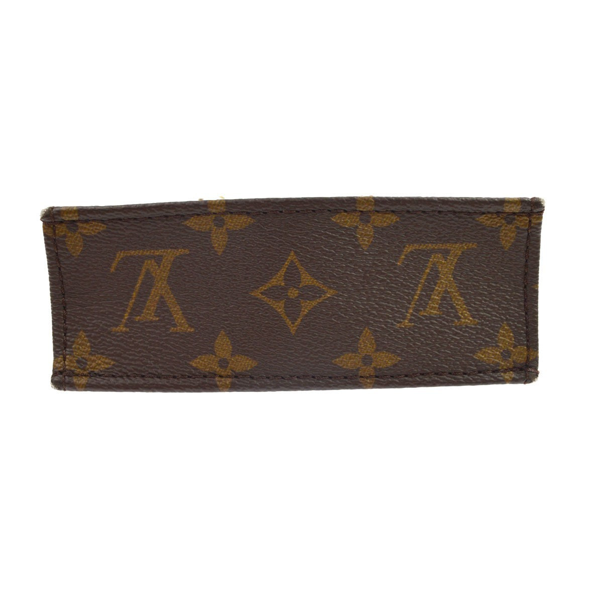 Louis Vuitton Monogram Petit Sac Plat Tote Handbag