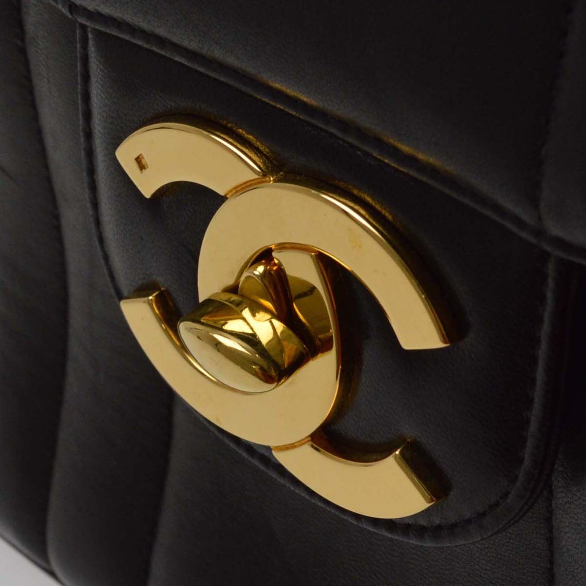 Chanel Black Caviar Mademoiselle Jumbo Classic Flap Bag