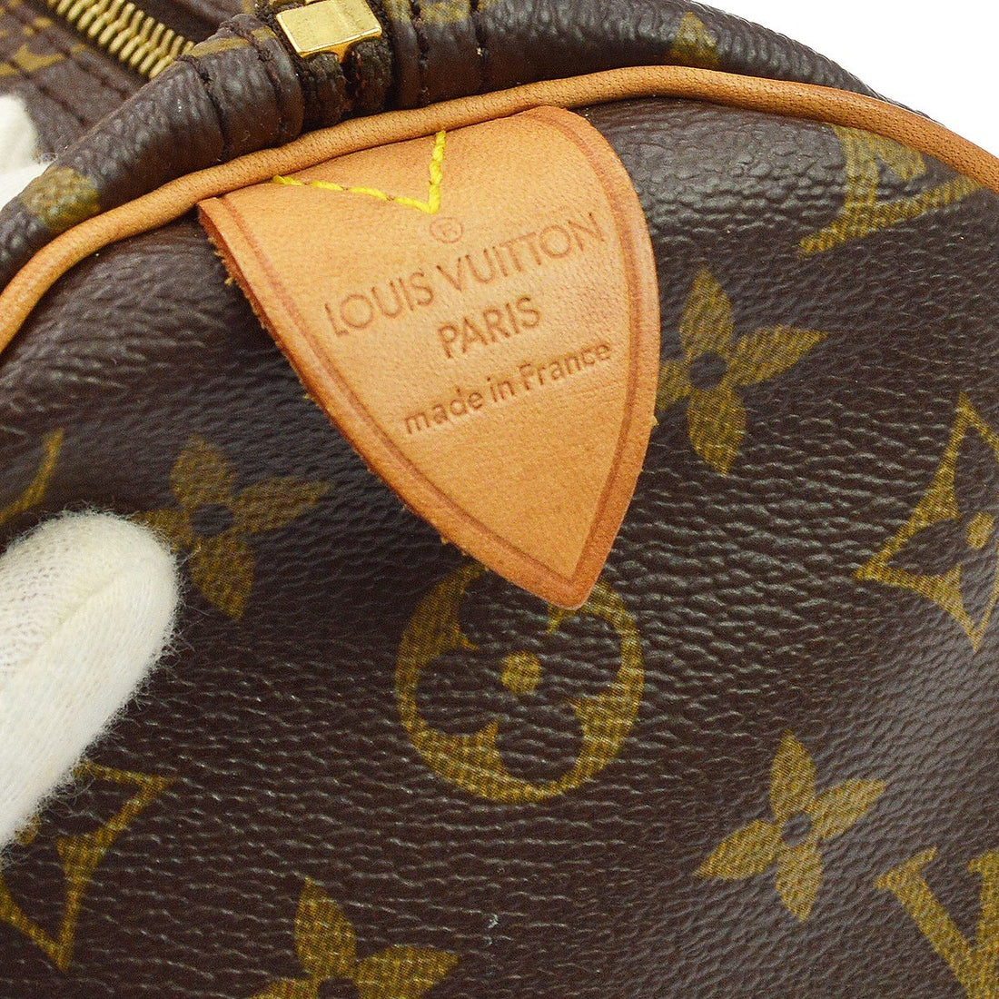 Louis Vuitton Speedy 35 Handbag Purse Monogram Vintage