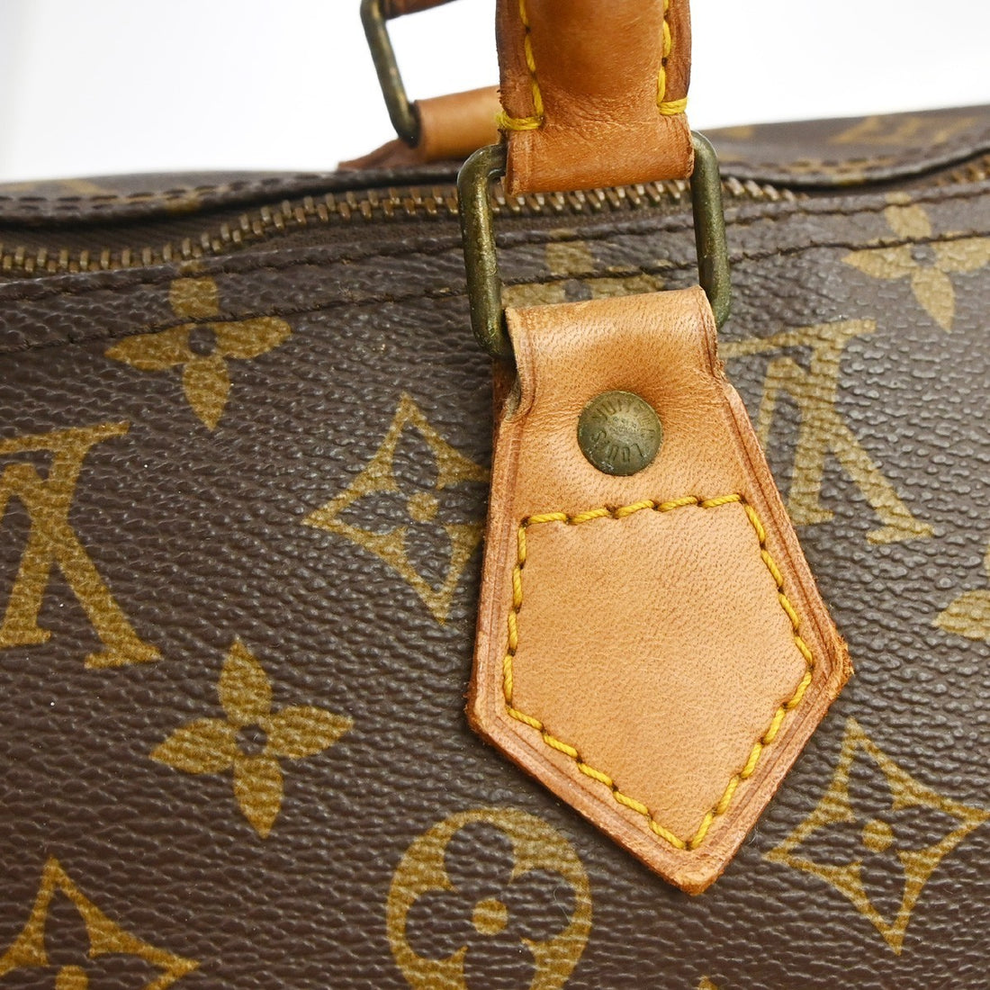 Louis Vuitton Monogram Speedy 40 Duffle Handbag Vintage