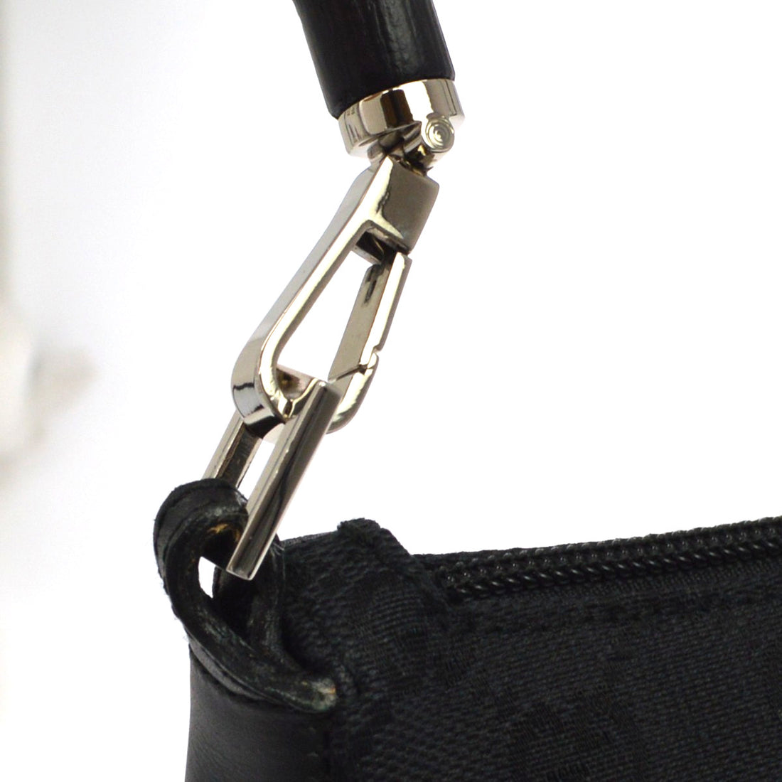 Borsa Gucci Bamboo Vintage in Pelle Nera