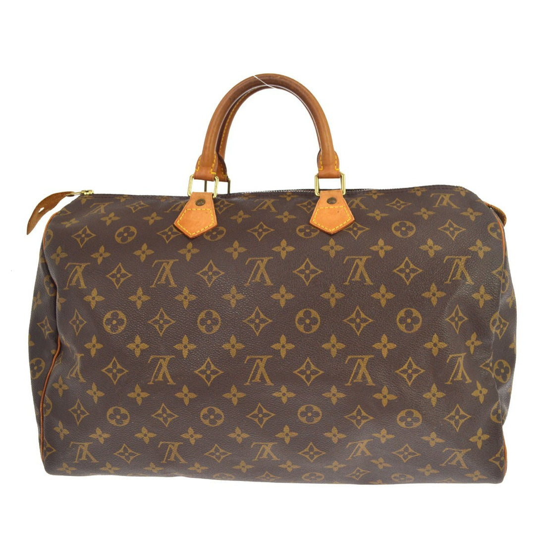 Borsa Louis Vuitton Speedy 40 Vintage in Tela Monogram e Pelle Marrone — Rif. VI438