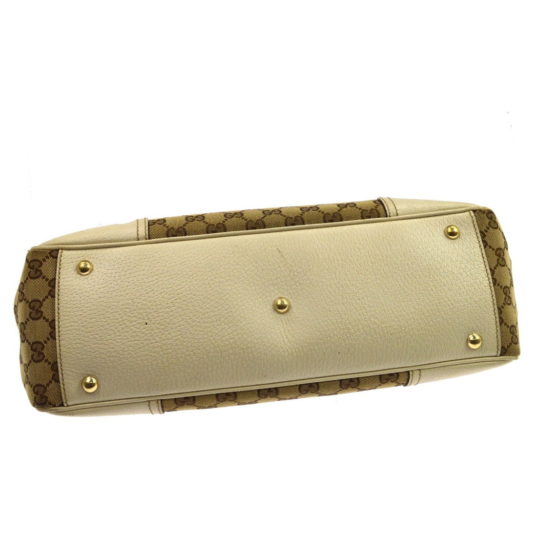 Borsa Gucci Princy Vintage in Tela e Pelle Marrone