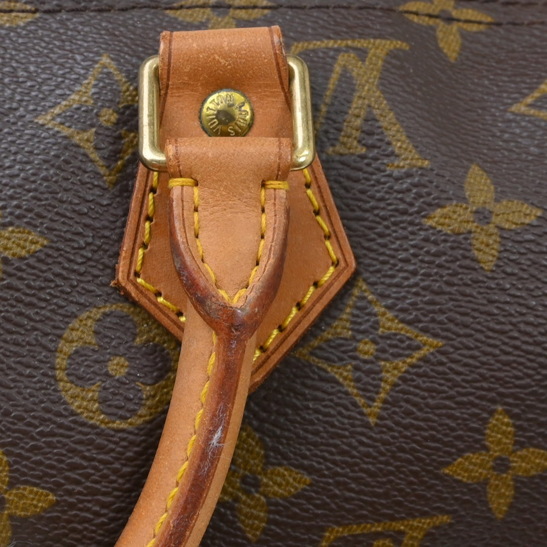 Louis Vuitton Monogram Speedy 40 Duffle Handbag Vintage