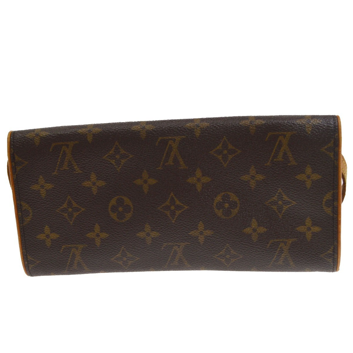 Borsa Louis Vuitton Pochette Twin GM Vintage in Tela Monogram Marrone