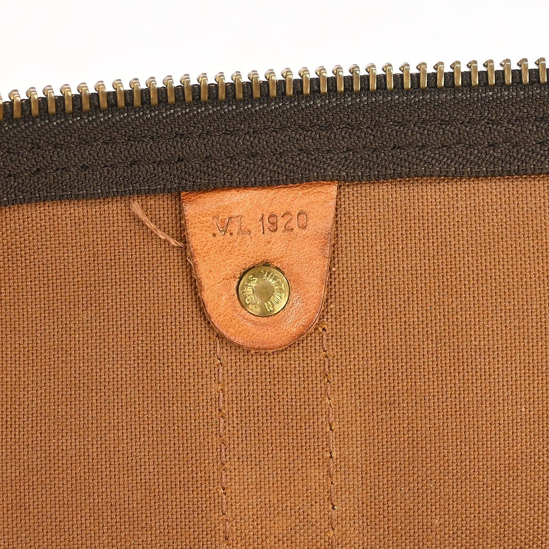 Borsa Louis Vuitton Keepall Bandoulière 45 Vintage in Tela Monogram