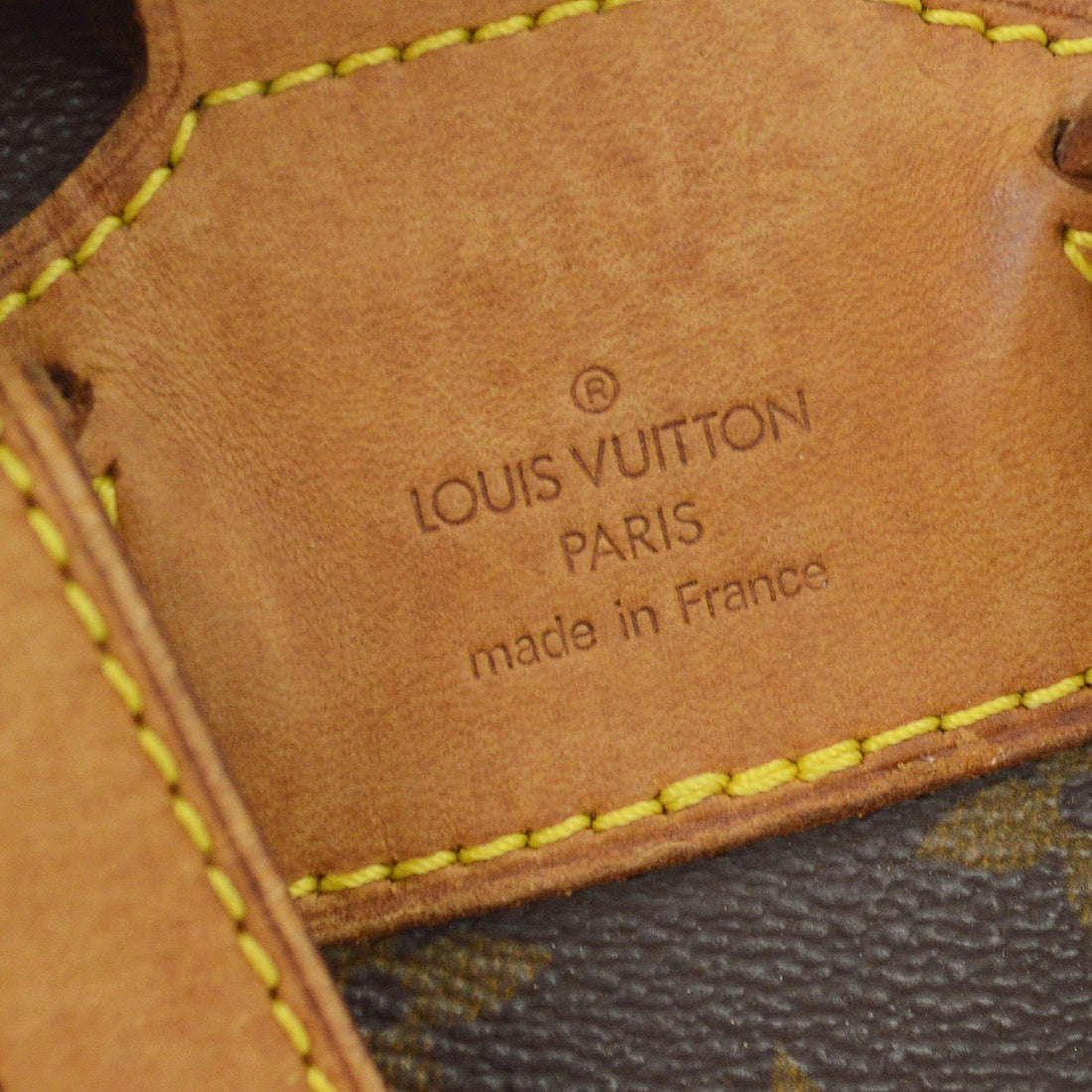 Zaino Louis Vuitton Montsouris MM Vintage in Tela Monogram
