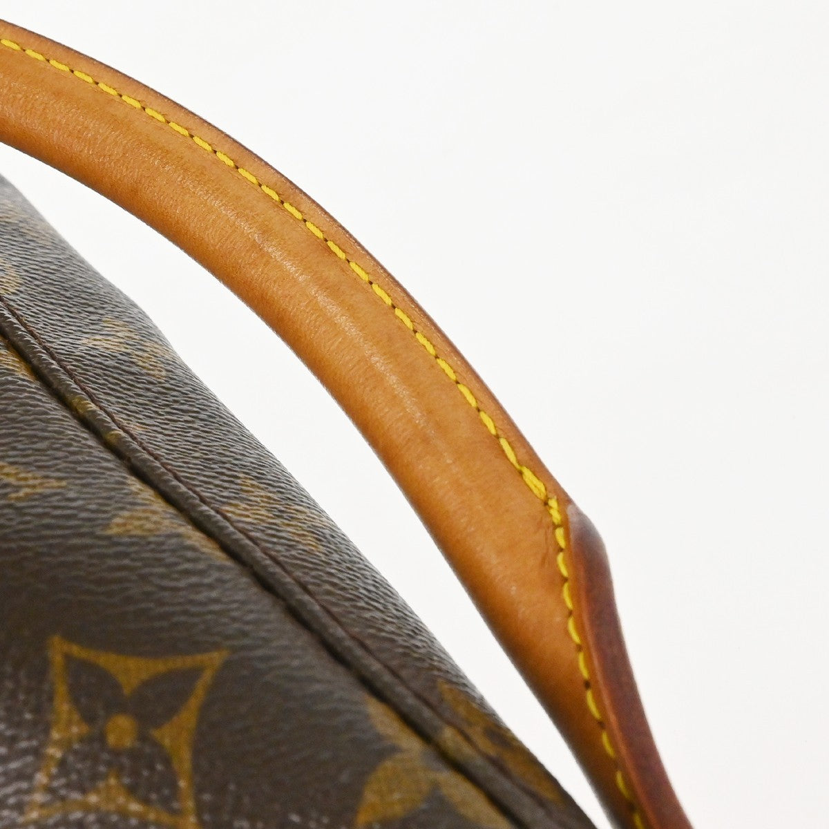 Borsa Louis Vuitton Looping GM Vintage in Tela Monogram Marrone