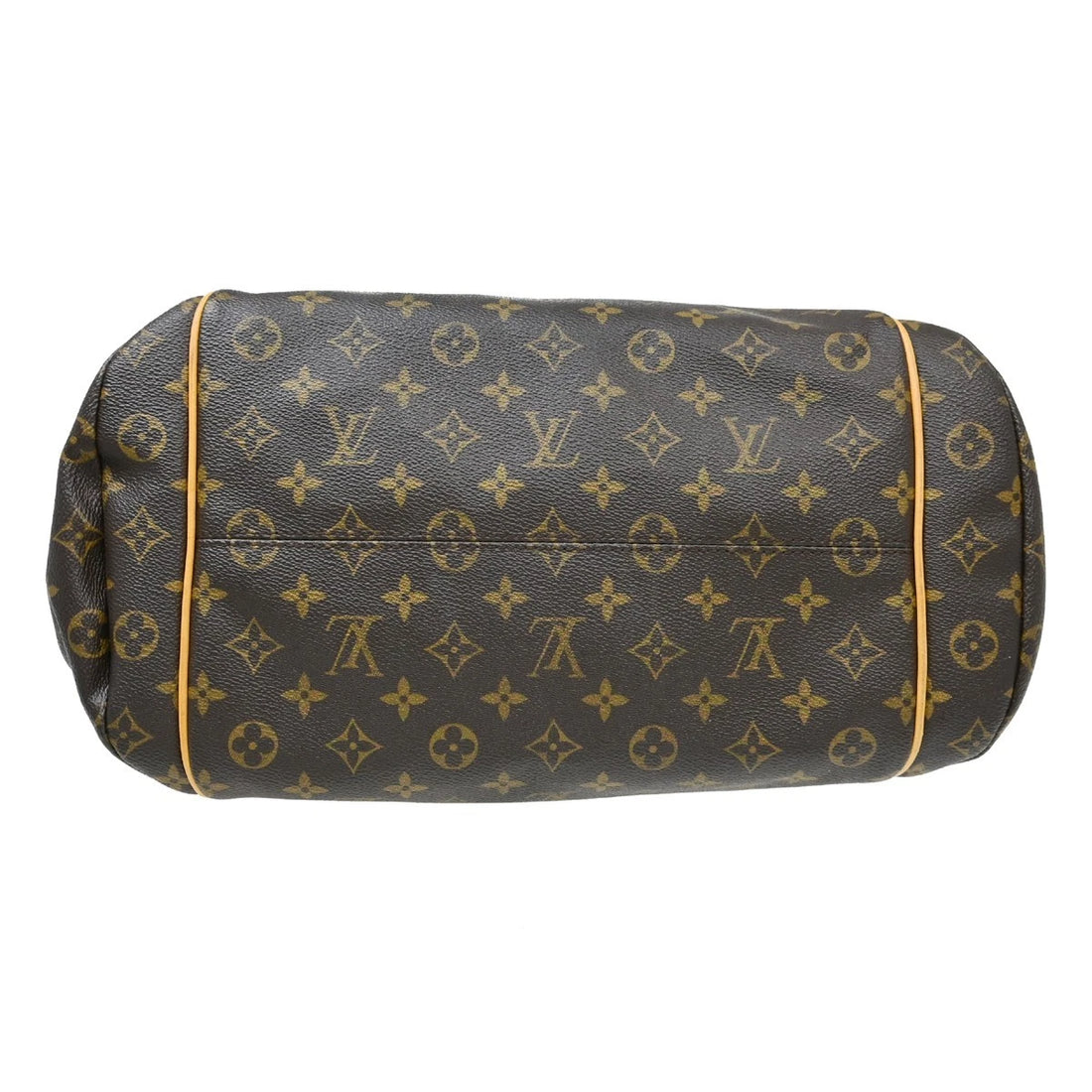 Borsa Louis Vuitton Monogram Totally MM Shoulder Bag Vintage in Monogram Canvas, Leather Marrone