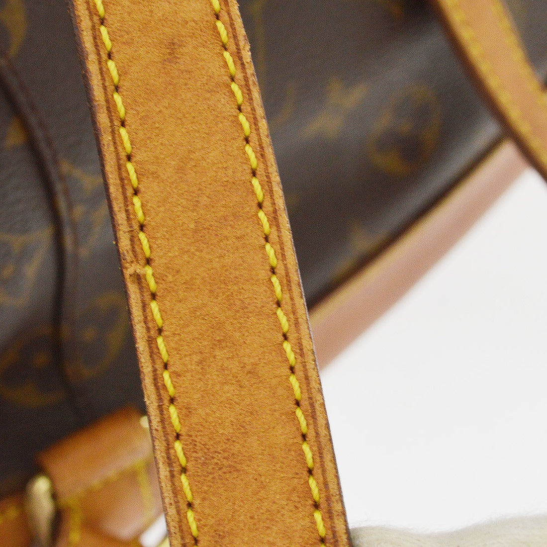 Zaino Louis Vuitton Montsouris MM Vintage in Tela Monogram