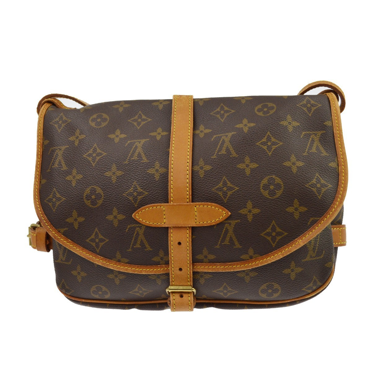 Louis Vuitton Monogram Saumur 30 Messenger Bag Vintage