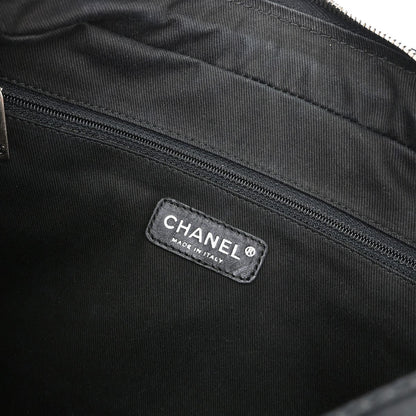 Borsa Chanel Wild Stitch Vintage in Pelle di Vitello Nera