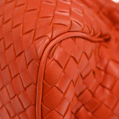 Bottega Veneta Red Intrecciato 2way Mini Handbag Vintage