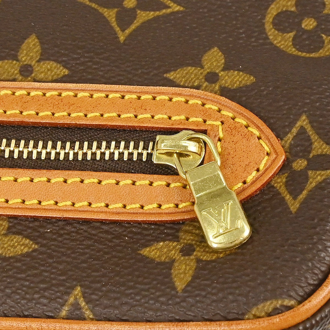 Pochette Louis Vuitton Marly Dragonne GM Vintage in Tela Monogram