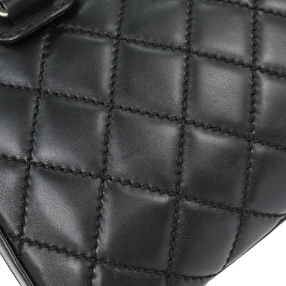 Borsa Chanel Wild Stitch Vintage in Pelle di Vitello Nera
