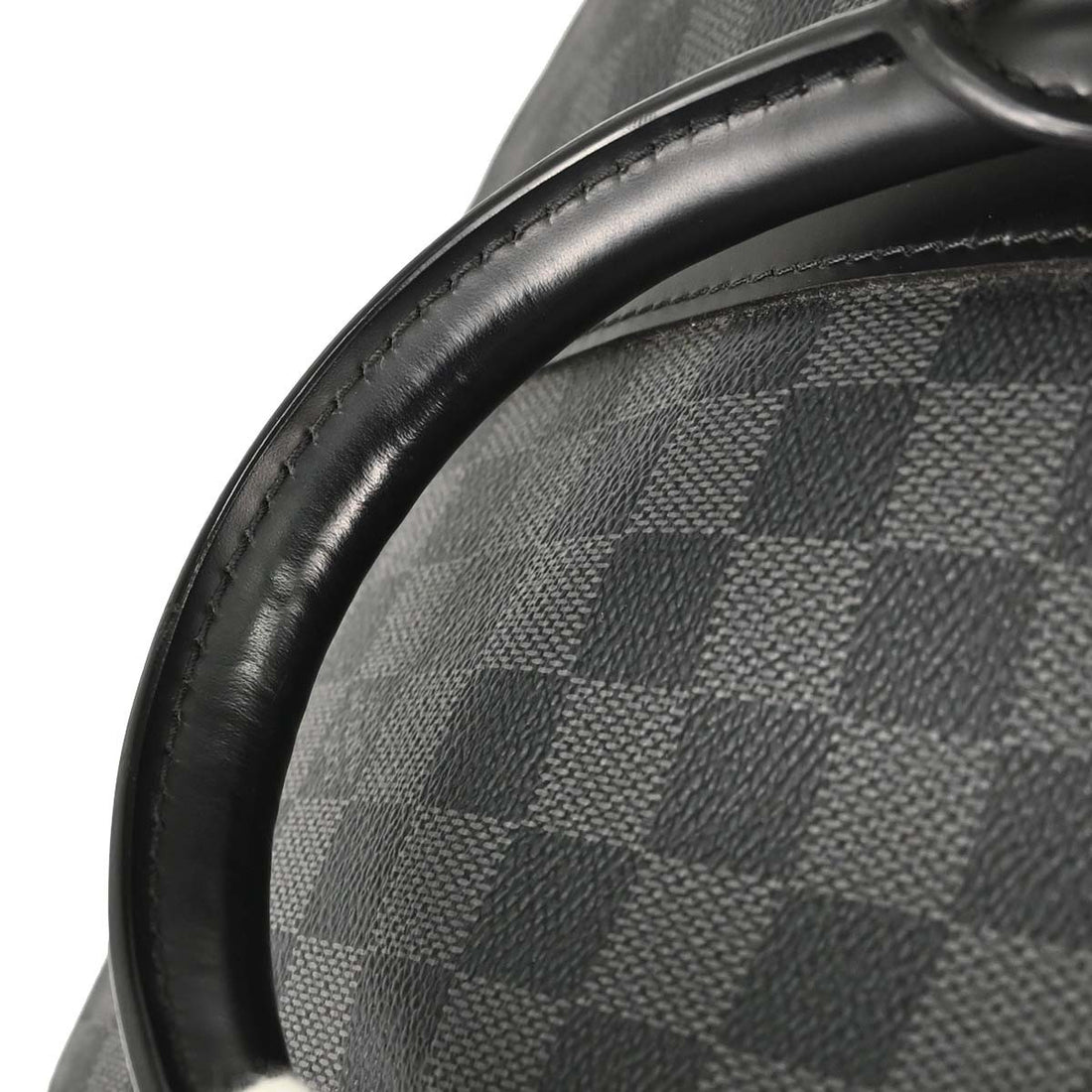 Borsa Louis Vuitton Keepall Bandouliere 55 Vintage in Tela Damier Graphite
