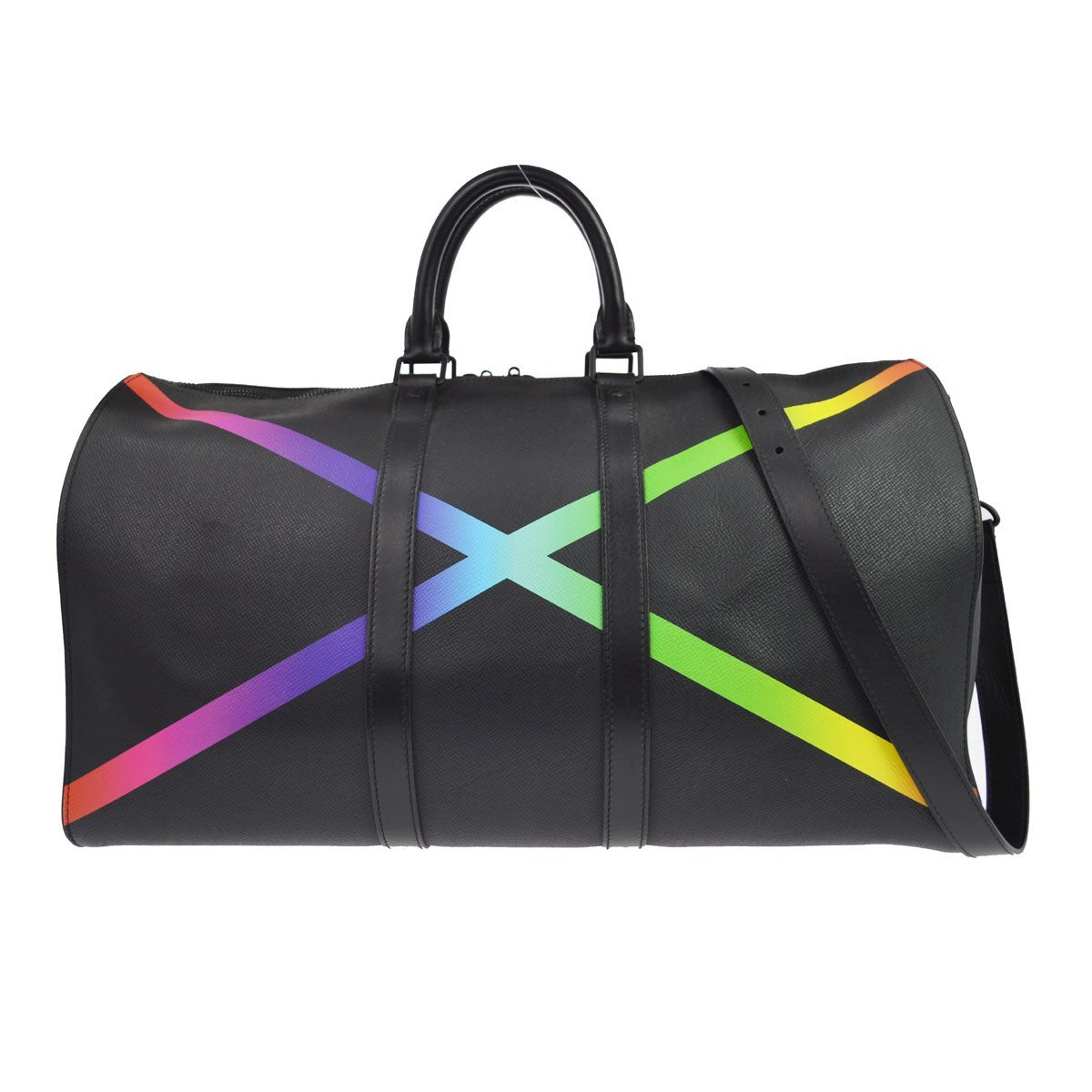Louis Vuitton Taiga Rainbow X Keepall 50 Bandouliere