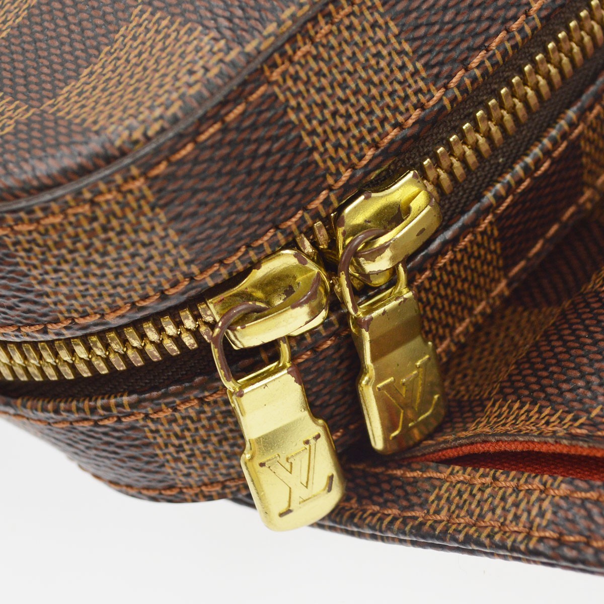 Louis Vuitton Geronimos Bum Bag Damier Brown