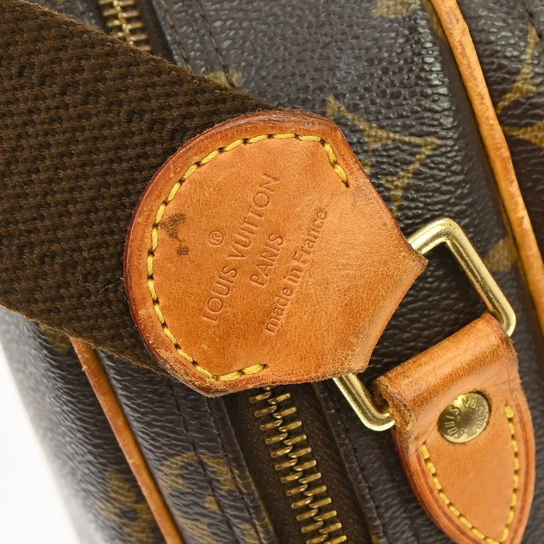 Borsa Louis Vuitton Reporter PM Vintage in Tela Monogram