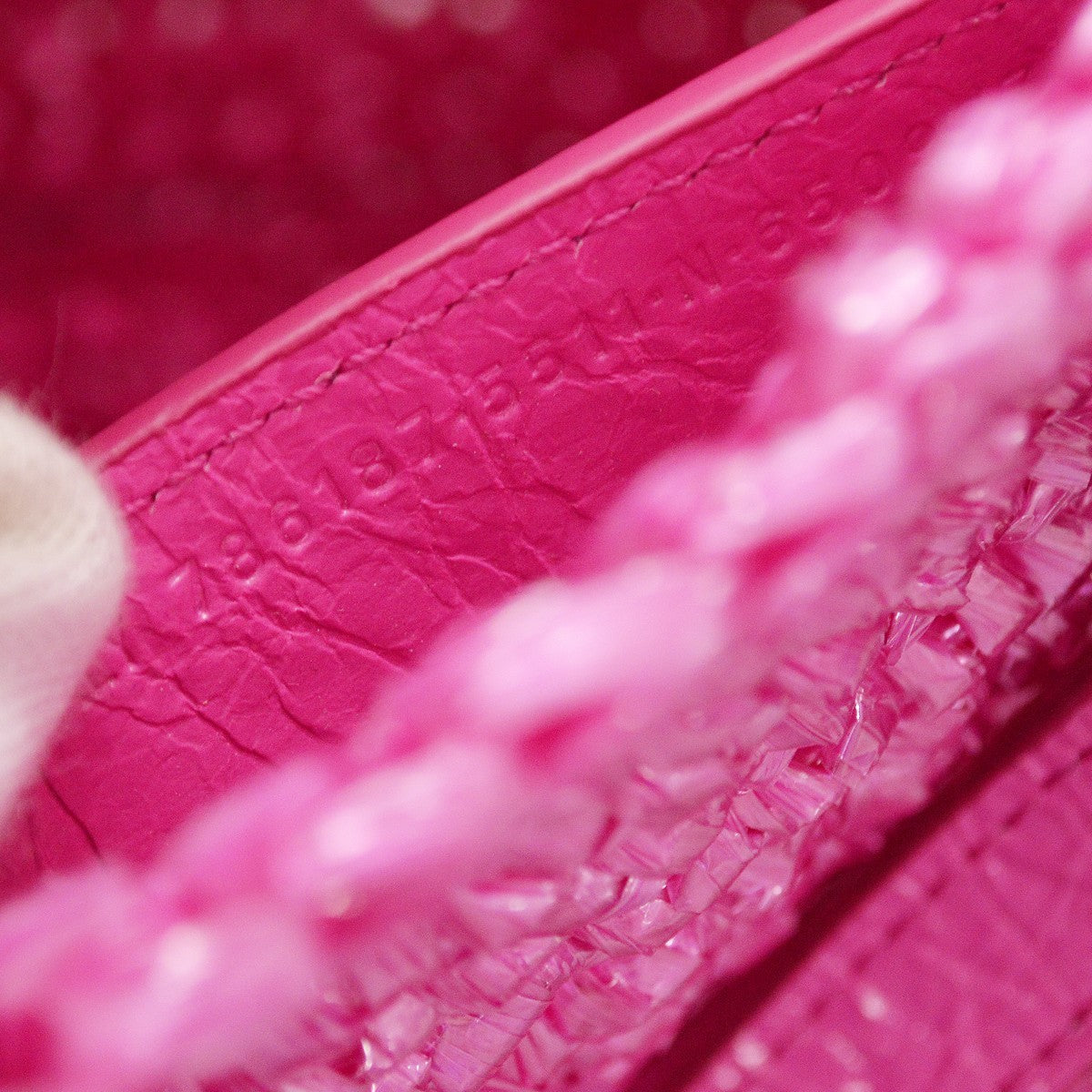 Balenciaga Pink Le Cagole Panier S Tote Bag