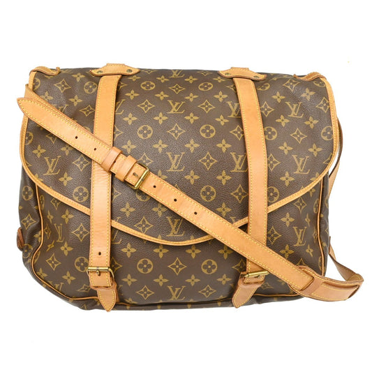 Louis Vuitton Monogram Saumur 43 Messenger Bag