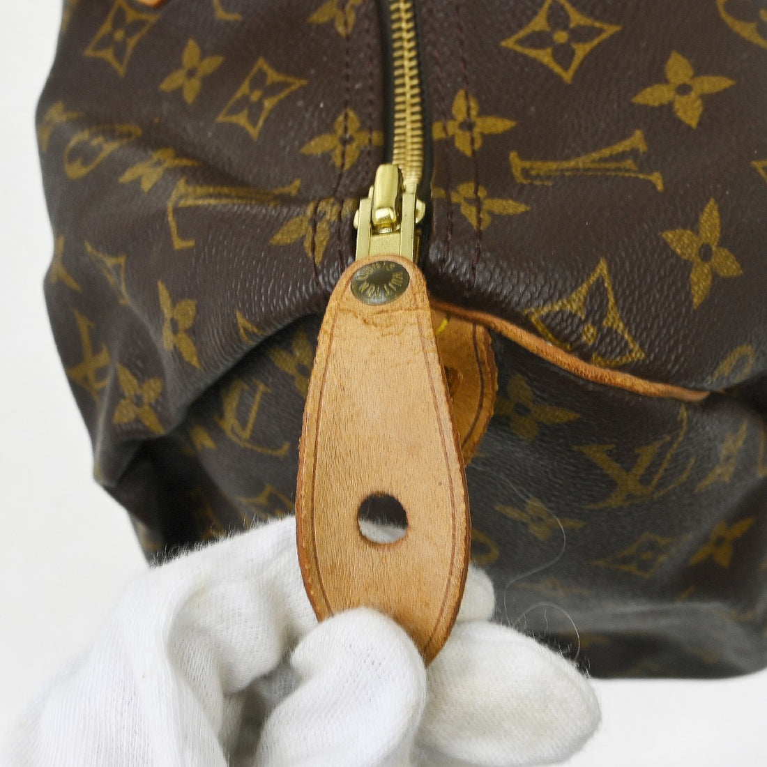 Louis Vuitton Monogram Speedy 40 Duffle Handbag Vintage
