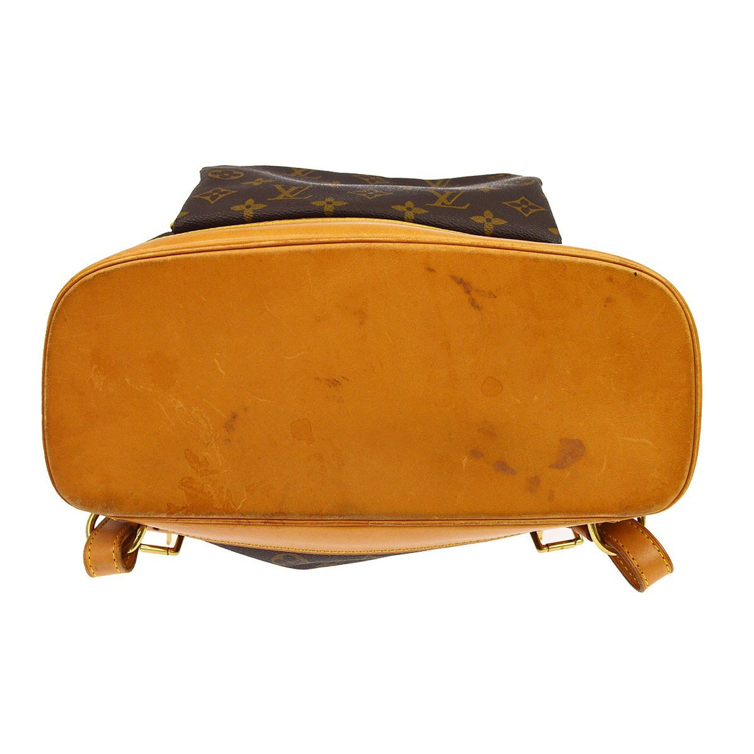Zaino Louis Vuitton Montsouris GM Vintage in Tela Monogram