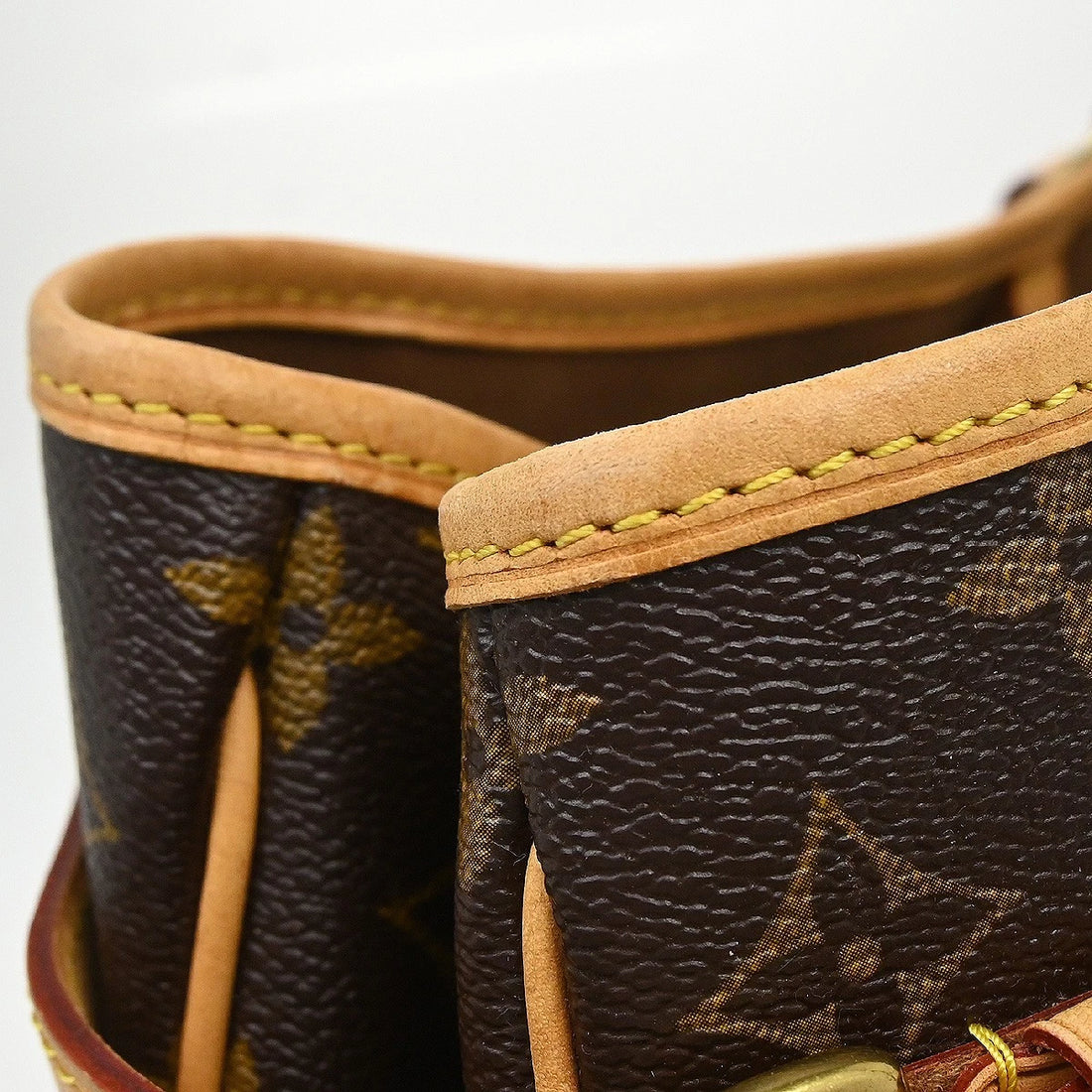 Borsa Louis Vuitton Batignolles Horizontal Tote Bag Vintage in Monogram Canvas, Leather Marrone