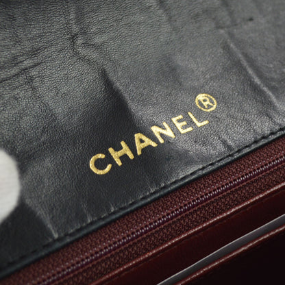 Chanel Black Lambskin Medium Diana Shoulder Bag