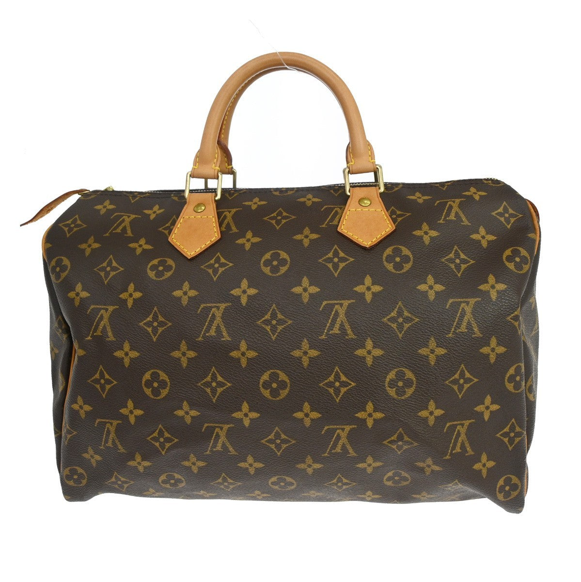 Louis Vuitton Speedy 35 Handbag Purse Monogram Iconica