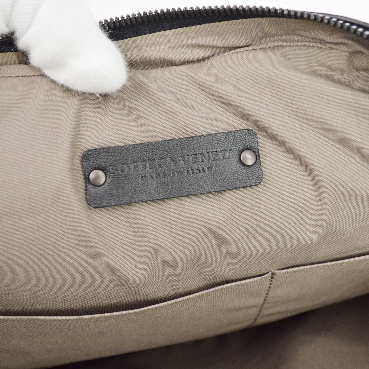 Bottega Veneta Intrecciato Briefcase Vintage in Pelle Nera