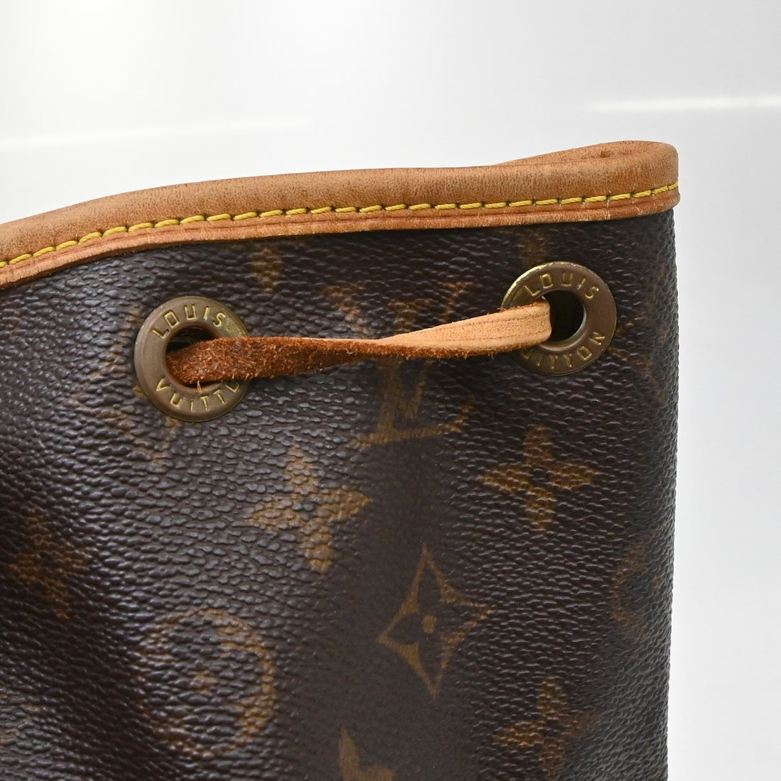 Zaino Louis Vuitton Montsouris MM Vintage in Tela Monogram