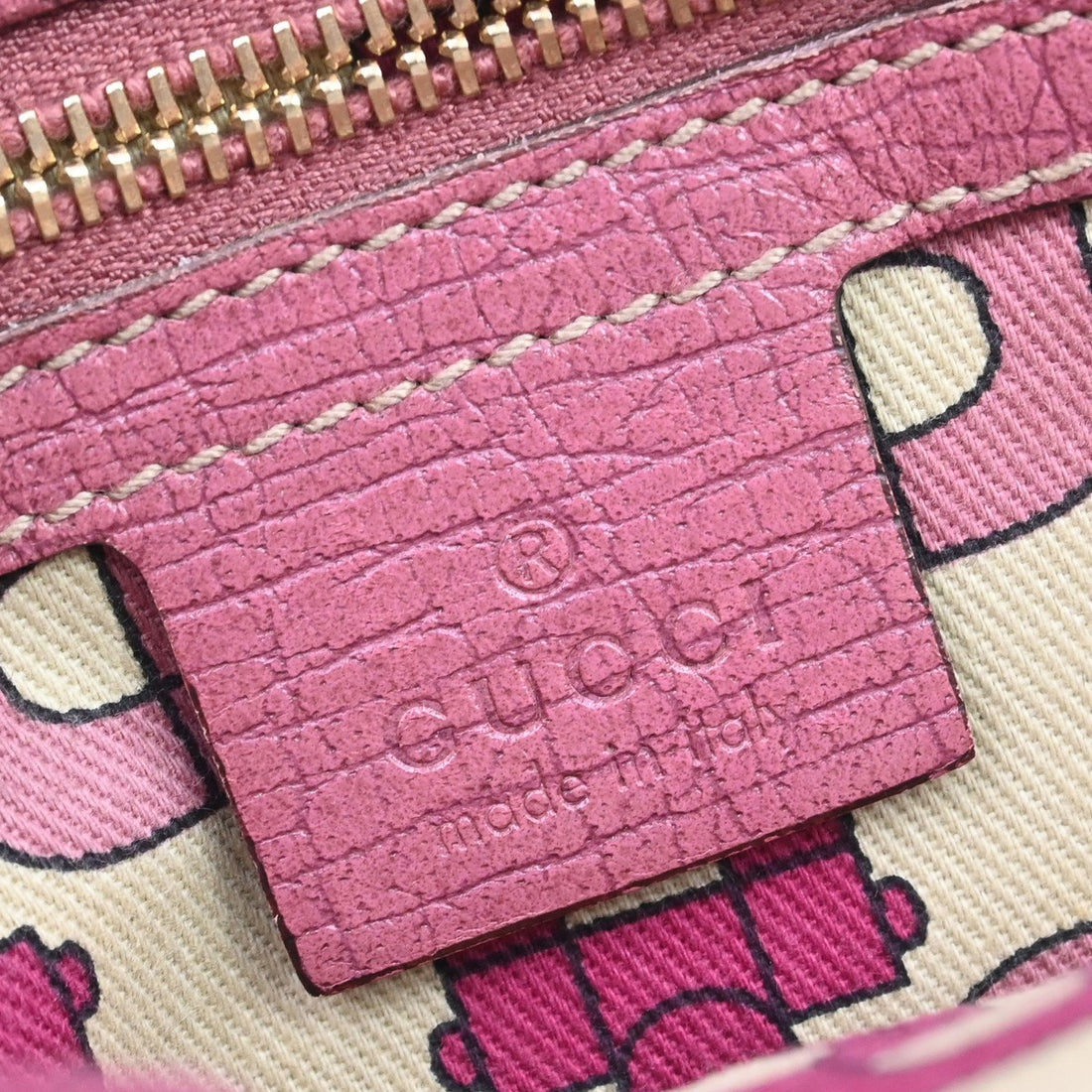Borsa Gucci GG Tote Vintage in Tela Beige