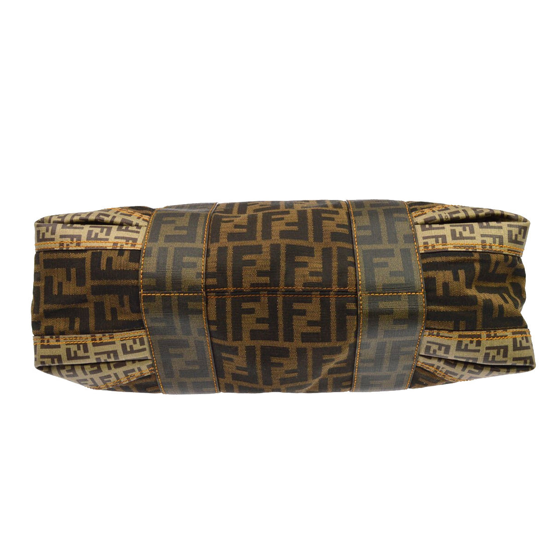 Borsa Fendi Zucca Tote Grande Vintage in Tela Tabacco