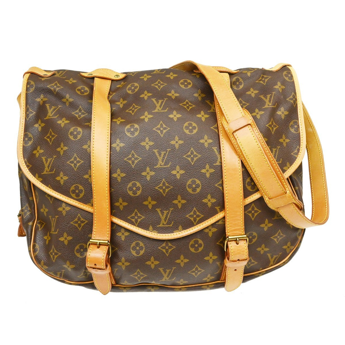 Louis Vuitton Monogram Saumur 43 Messenger Bag