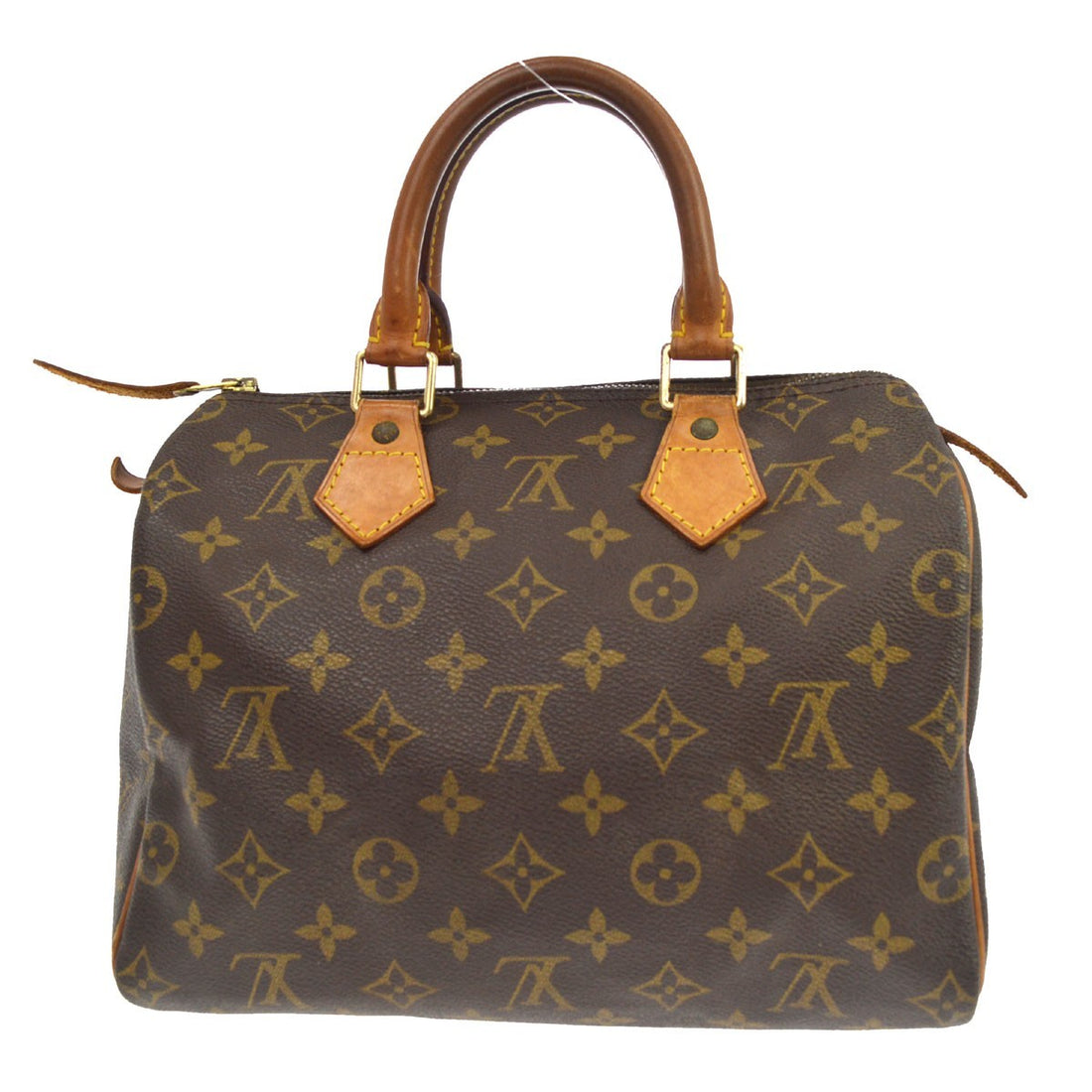 Borsa Louis Vuitton Speedy 25 Vintage in Pelle e Tela Monogram Marrone