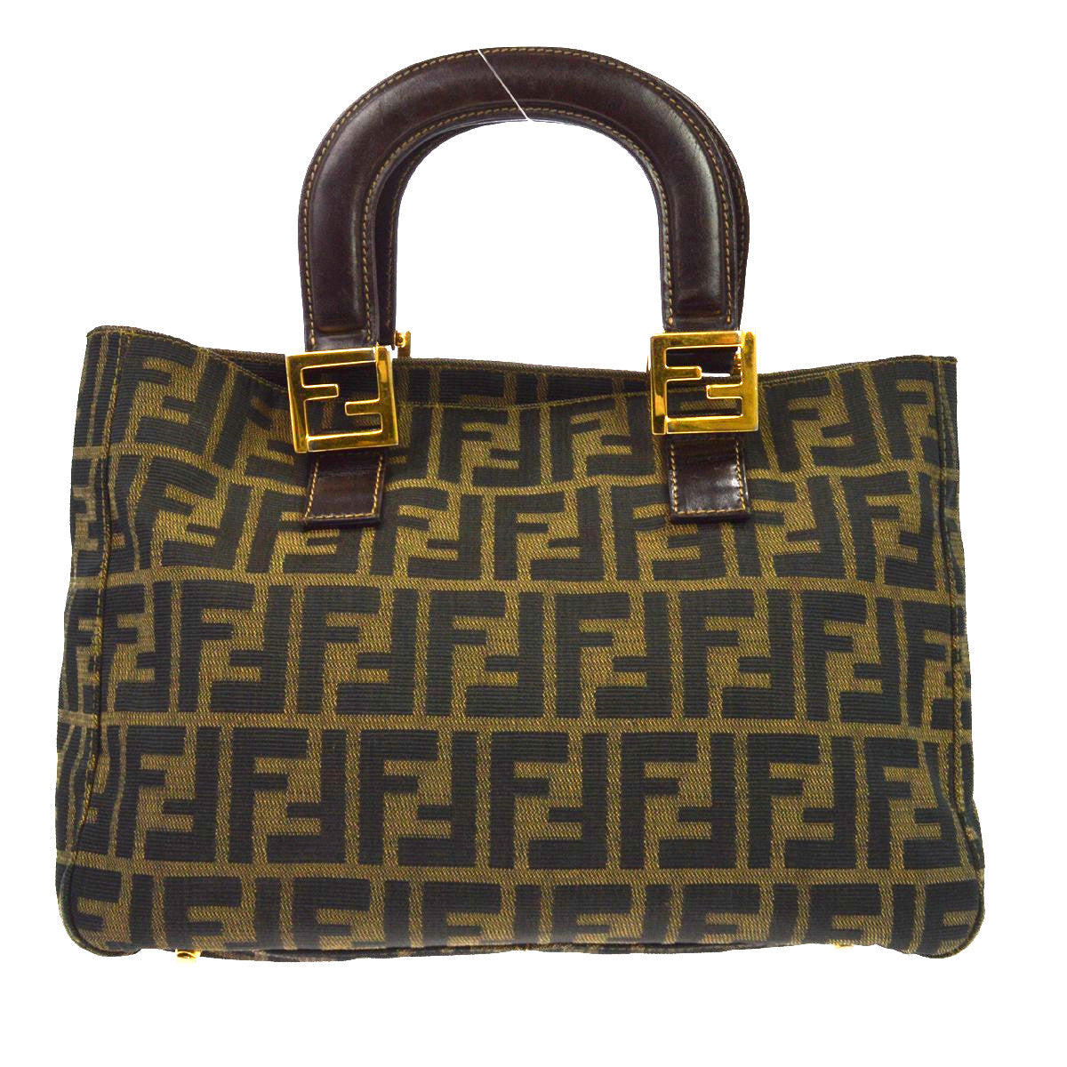 Borsa Fendi Zucca Tote Vintage in Tela Marrone