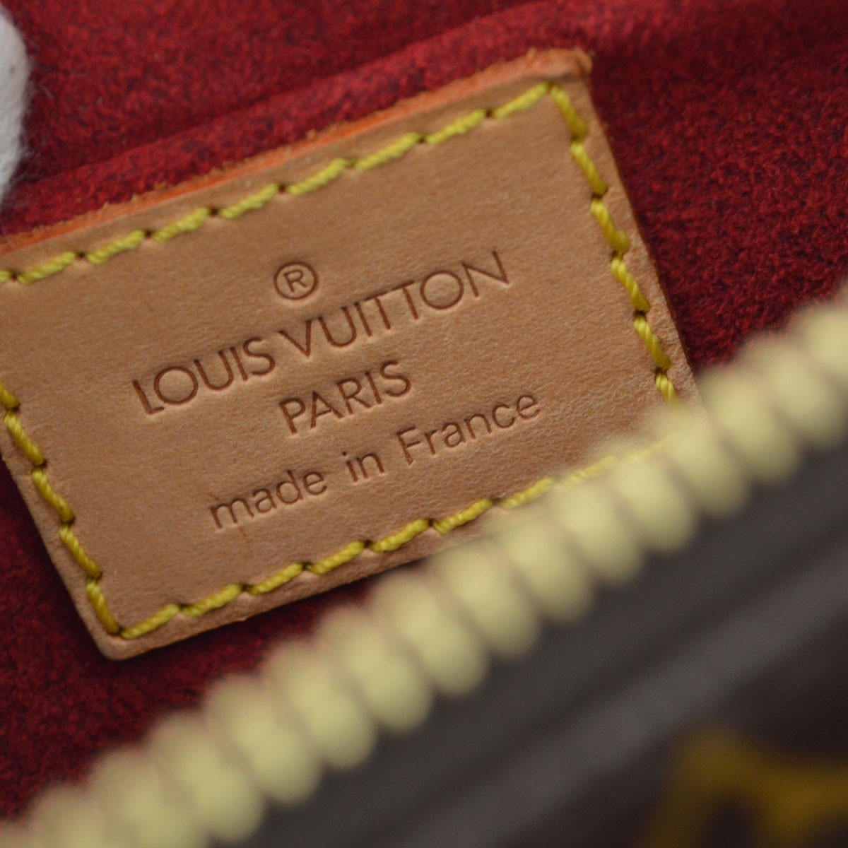 Borsa Louis Vuitton Viva Cité MM Vintage in Tela Monogram Marrone