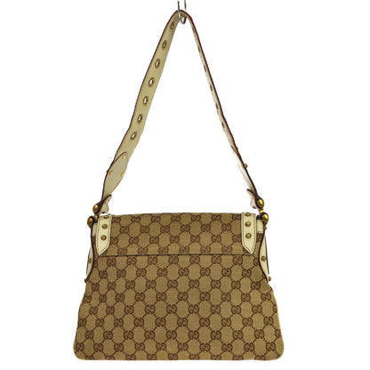Gucci GG Horsebit Studded Runway Shoulder Bag Vintage