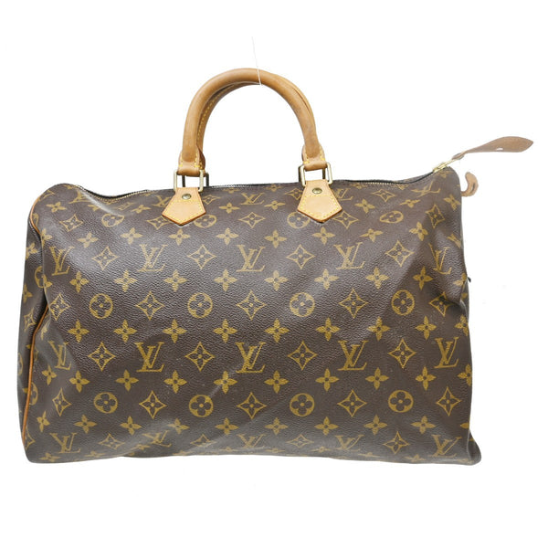 Louis Vuitton Monogram Speedy 40 Duffle Handbag Vintage
