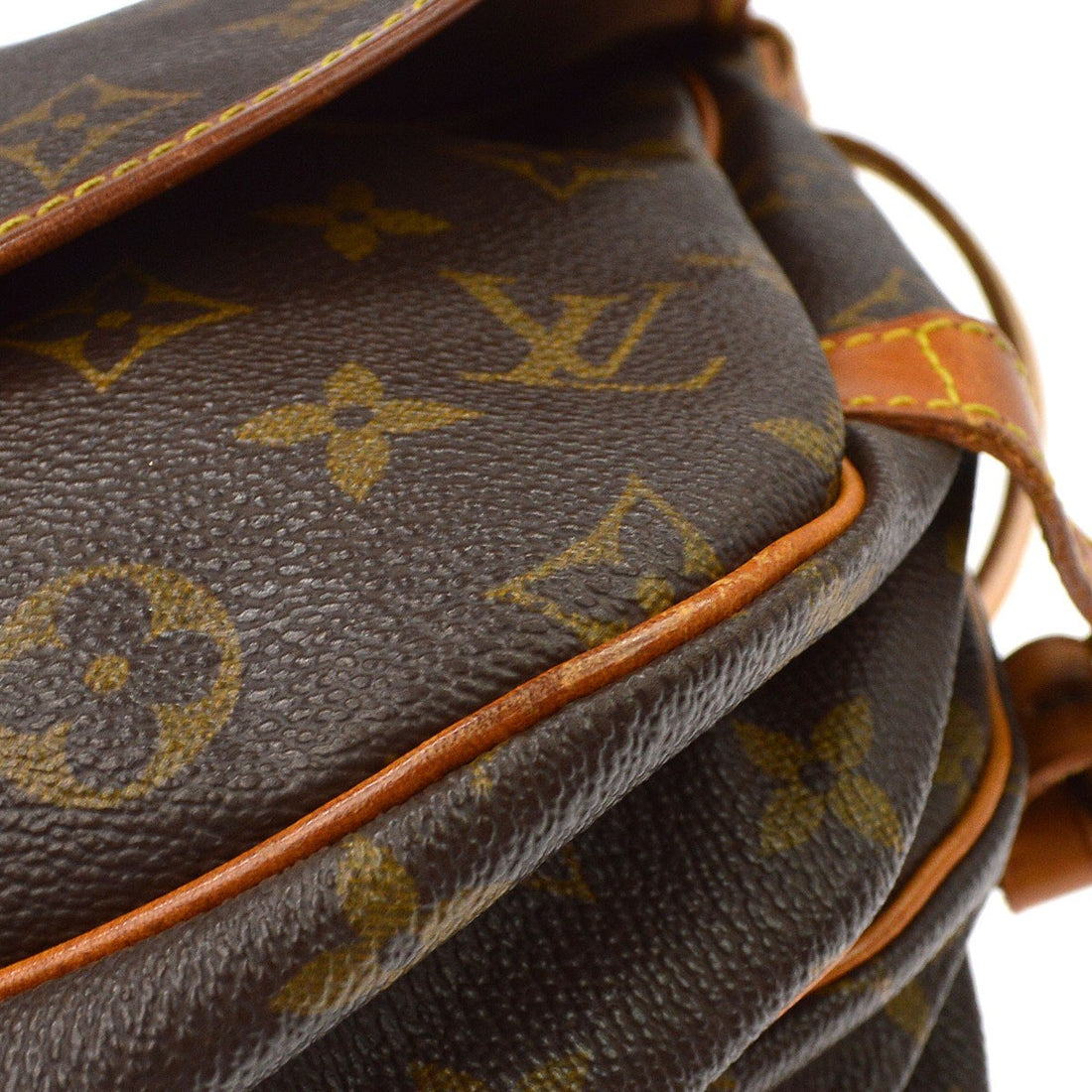 Borsa Louis Vuitton Saumur 30 Vintage in Tela Monogram