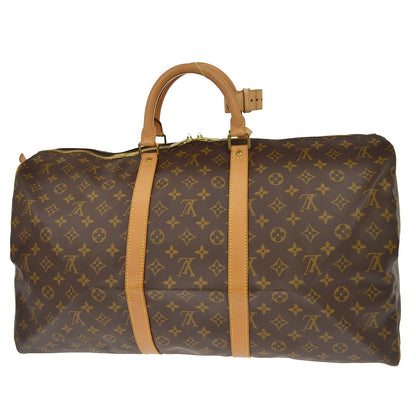 Louis Vuitton Keepall 55 Travel Handbag Monogram